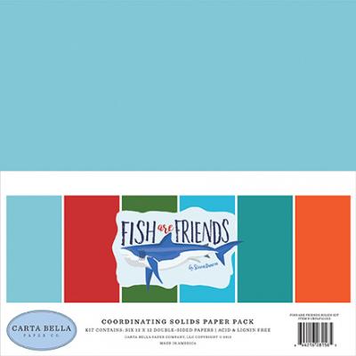 Carta Bella Fish Are Friends - Solids Kit